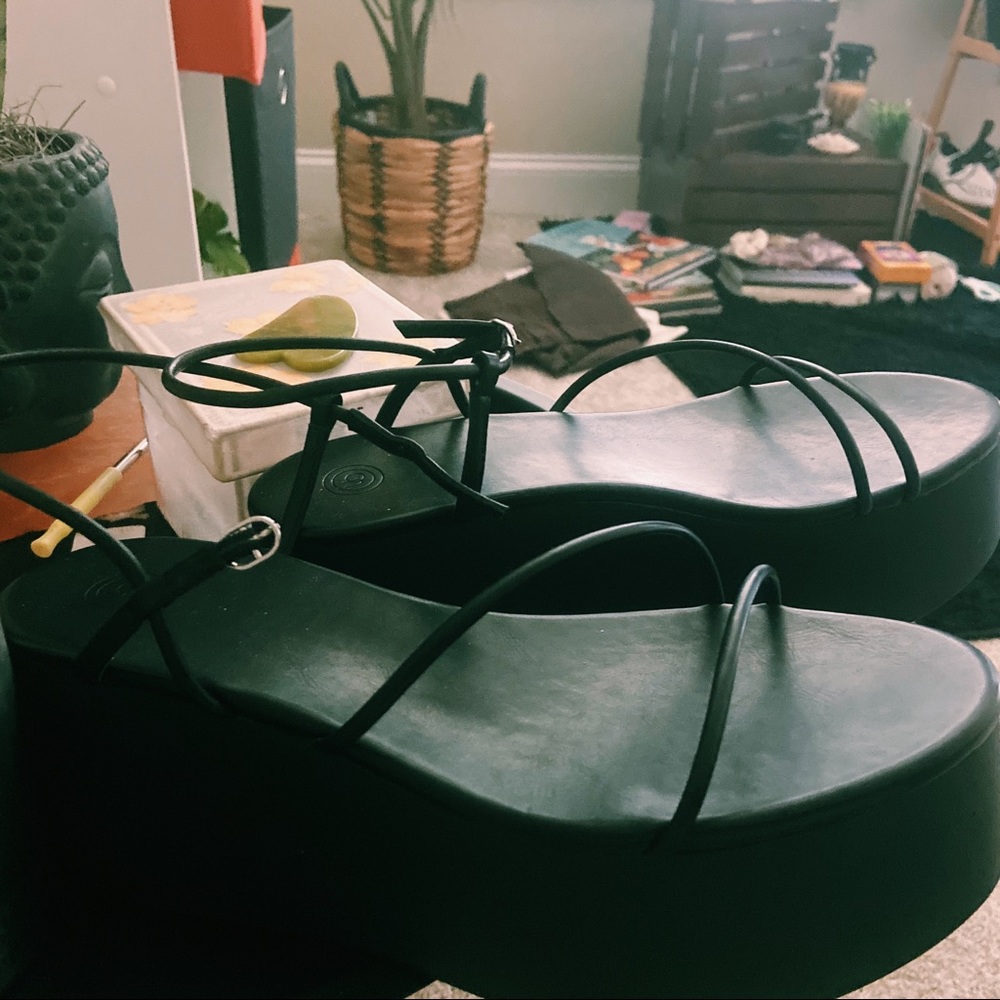 Urban outfitters platform sandals